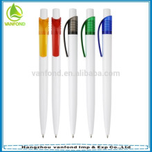 Top quality promotion plastic pen with logo printed